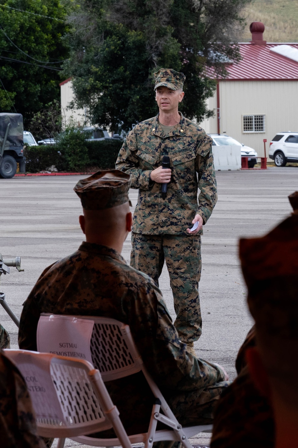 11th Marines holds fire support battery activation