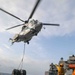 USS Carter Hall (LSD 50) Conducts Vertical Replenishment, Dec. 6, 2023