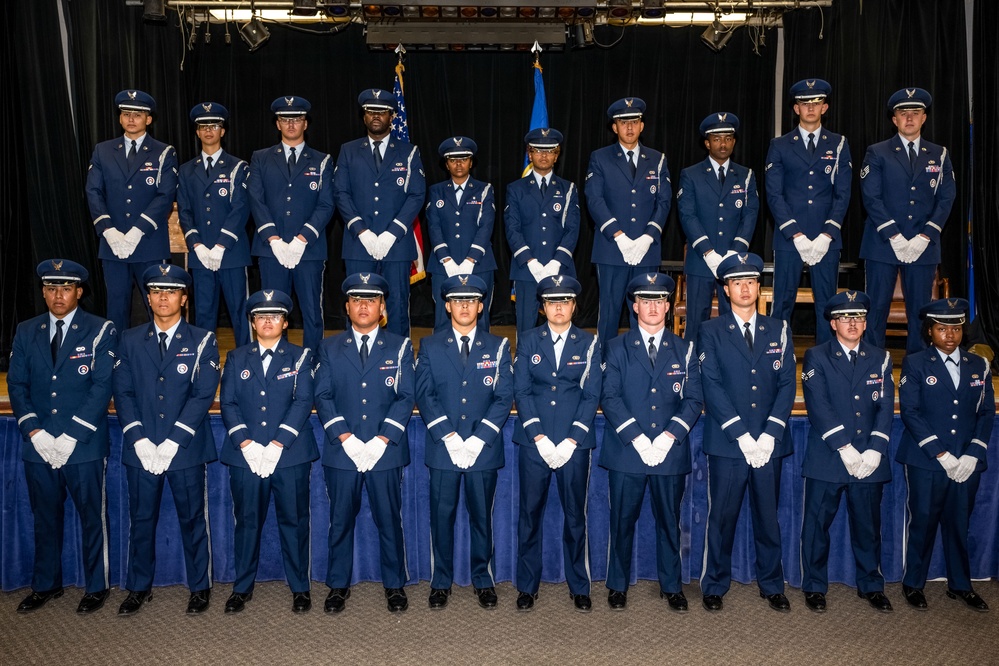 Holloman Steel Talons Honor Guard Charlie flight graduation