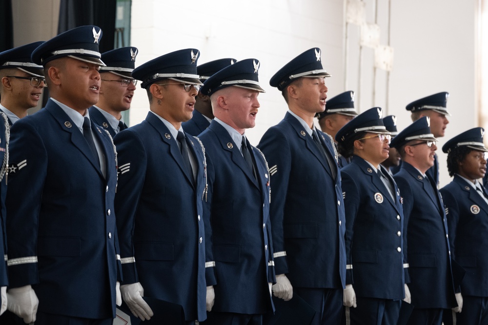 Holloman Steel Talons Honor Guard Charlie flight graduation