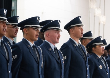 Holloman Steel Talons Honor Guard Charlie flight graduation