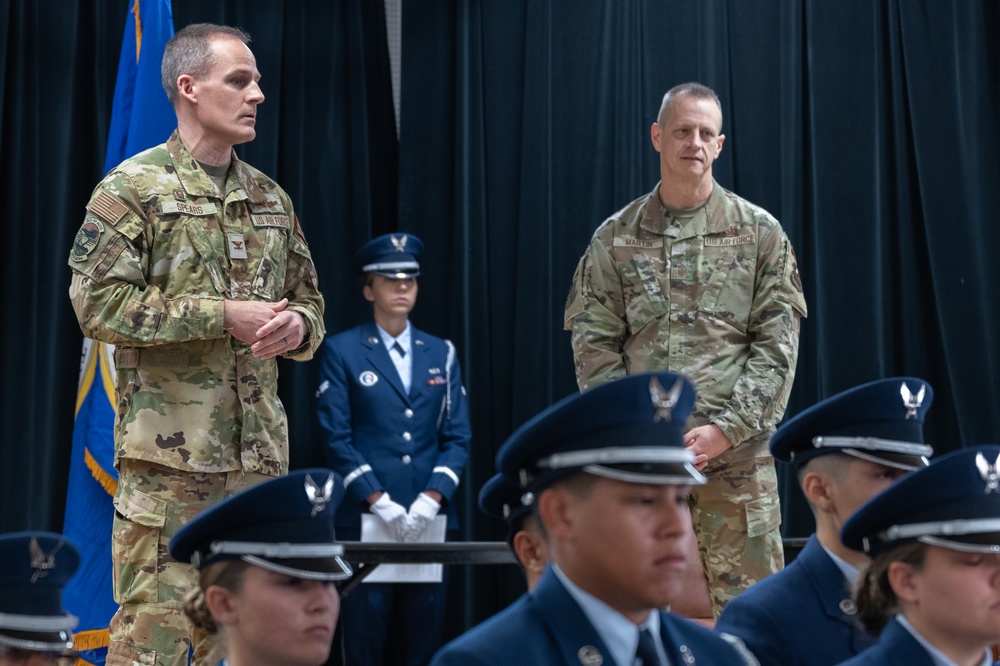 Holloman Steel Talons Honor Guard Charlie flight graduation