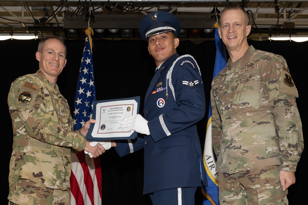 Holloman Steel Talons Honor Guard Charlie flight graduation