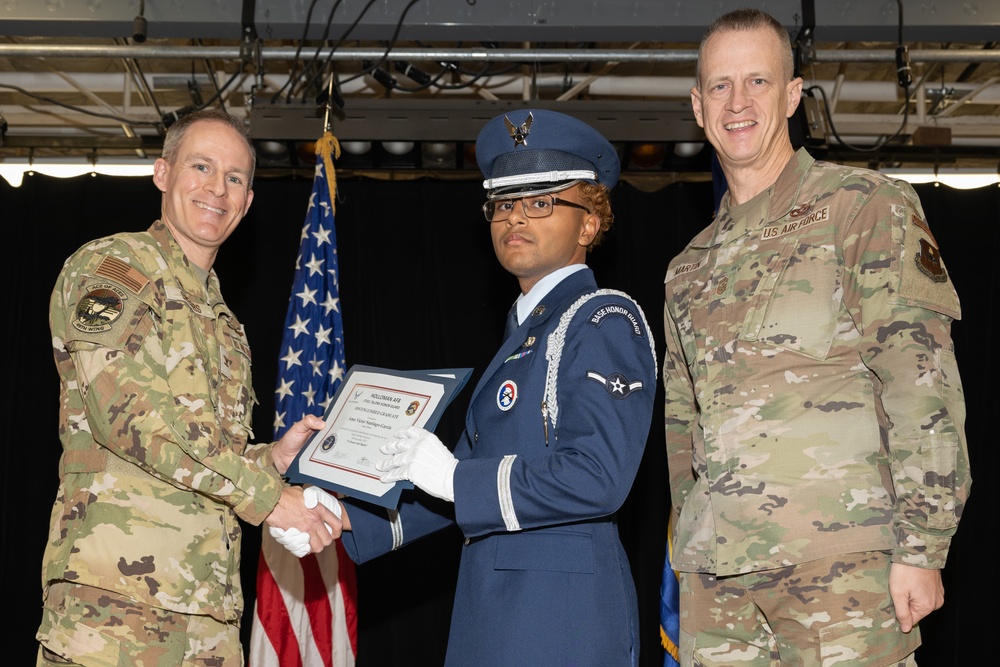 Holloman Steel Talons Honor Guard Charlie flight graduation