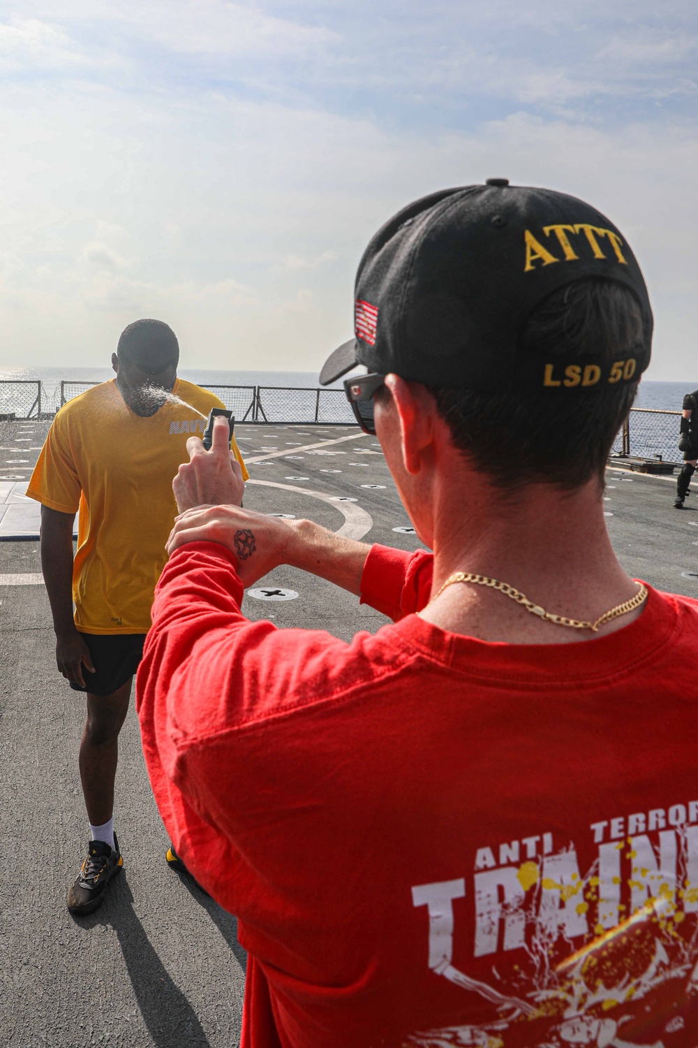 USS Carter Hall (LSD 50) Conducts Security Reaction Force Training , Dec. 7, 2023