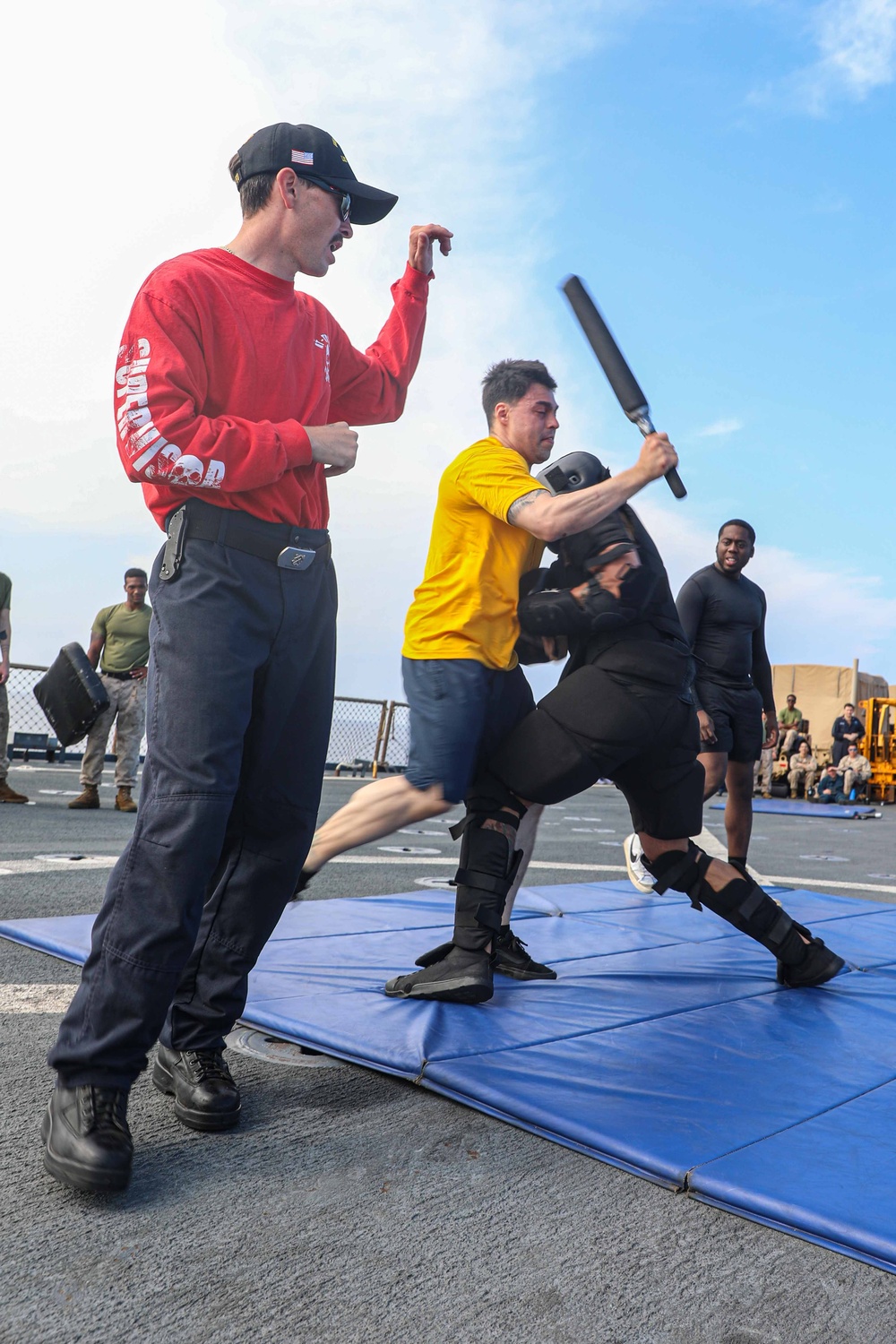 USS Carter Hall (LSD 50) Conducts Security Reaction Force Training , Dec. 7, 2023