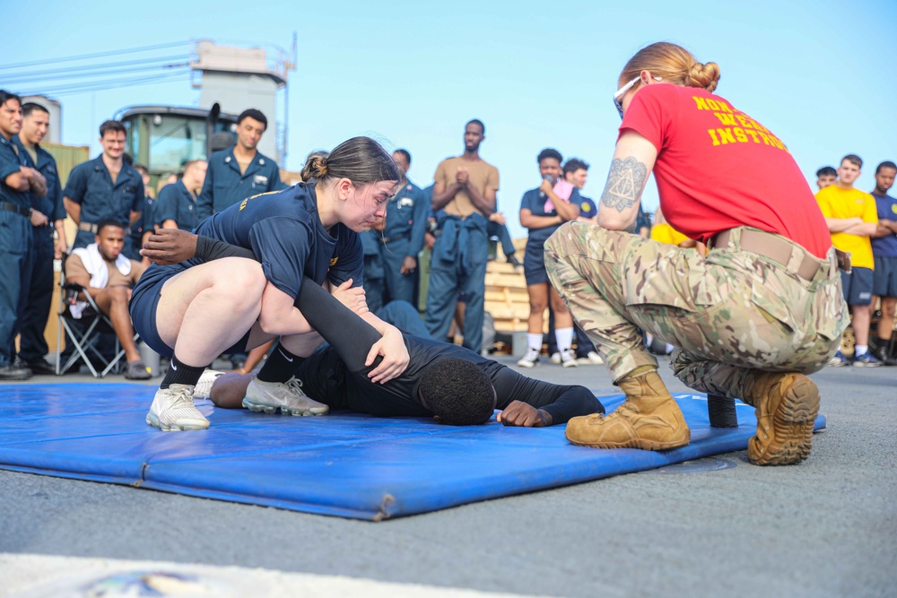 USS Carter Hall (LSD 50) Conducts Security Reaction Force Training , Dec. 7, 2023