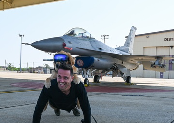 Golden Retriever Life tours 113th Wing, DCANG