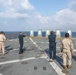 USS Carter Hall Sailors Conduct a Small Arms Qualification Shoot