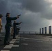 USS Carter Hall Sailors Conduct a Small Arms Qualification Shoot