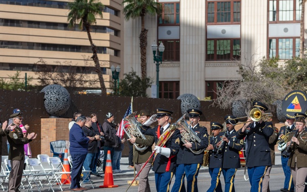 1AD Celebrates Veterans Day Downtown El Paso