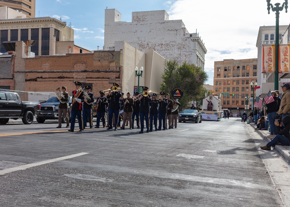 1AD Celebrates Veterans Day Downtown El Paso
