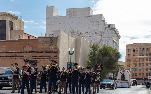 1AD Celebrates Veterans Day Downtown El Paso