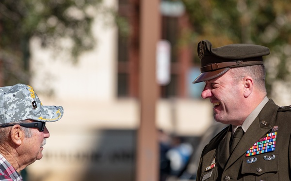 1AD Celebrates Veterans Day Downtown El Paso