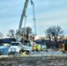December 2023 barracks construction at Fort McCoy