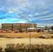 December 2023 barracks construction at Fort McCoy