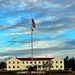 American Flag and Fort McCoy