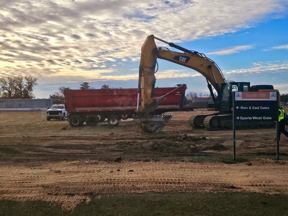 Contractors demolish old Installation Legal Office building at Fort McCoy