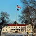 American Flag and Fort McCoy