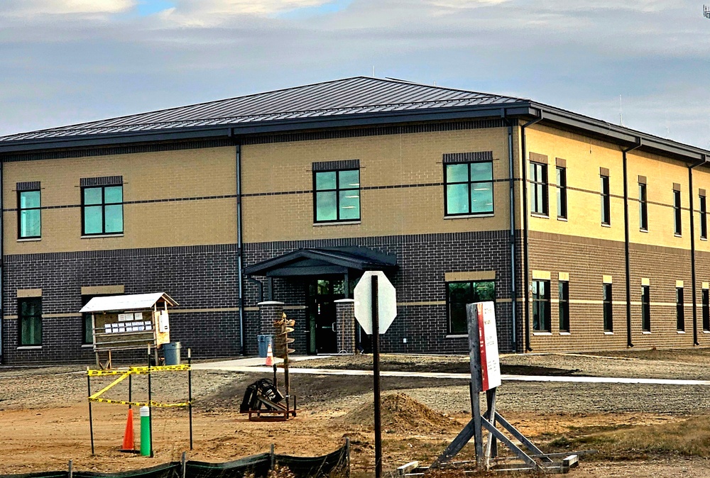 Fort McCoy’s brigade headquarters construction project continues at Fort McCoy