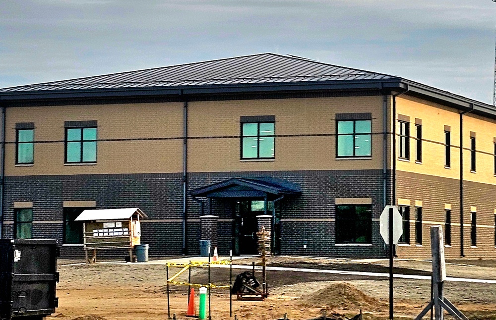 Fort McCoy’s brigade headquarters construction project continues at Fort McCoy