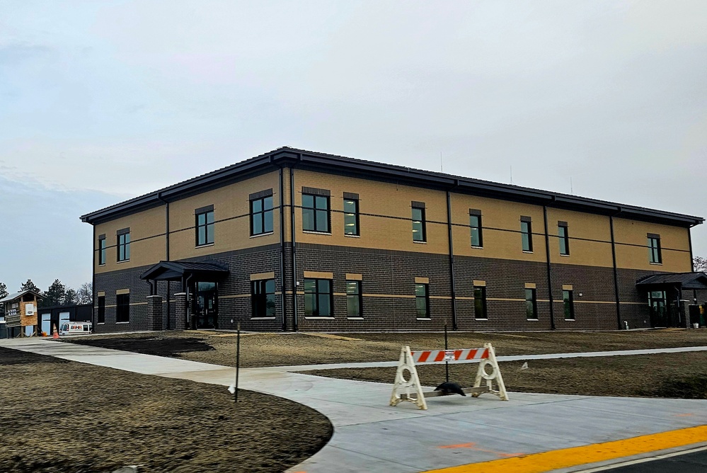 Fort McCoy’s brigade headquarters construction project continues at Fort McCoy