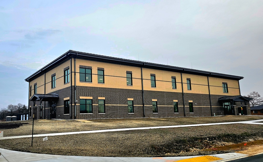 Fort McCoy’s brigade headquarters construction project continues at Fort McCoy