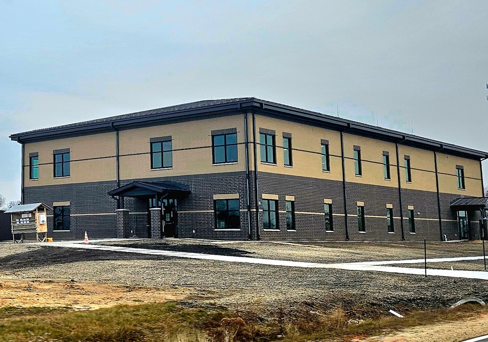 Fort McCoy’s brigade headquarters construction project continues at Fort McCoy