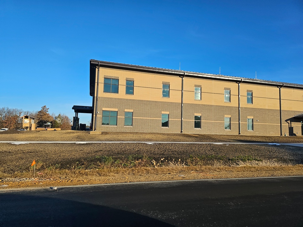 Fort McCoy’s brigade headquarters construction project continues at Fort McCoy