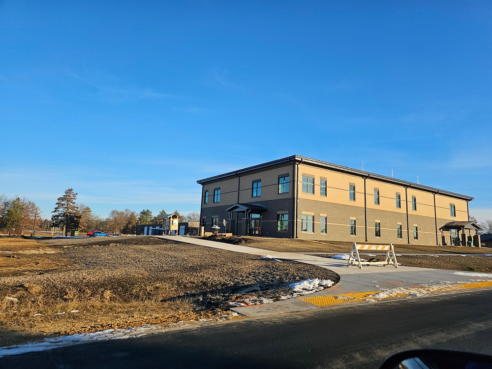 Fort McCoy’s brigade headquarters construction project continues at Fort McCoy