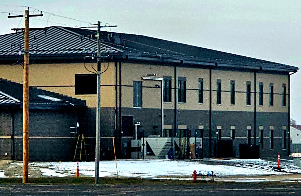 Fort McCoy’s brigade headquarters construction project continues at Fort McCoy