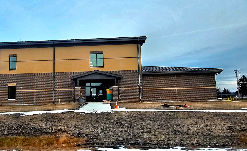 Fort McCoy’s brigade headquarters construction project continues at Fort McCoy