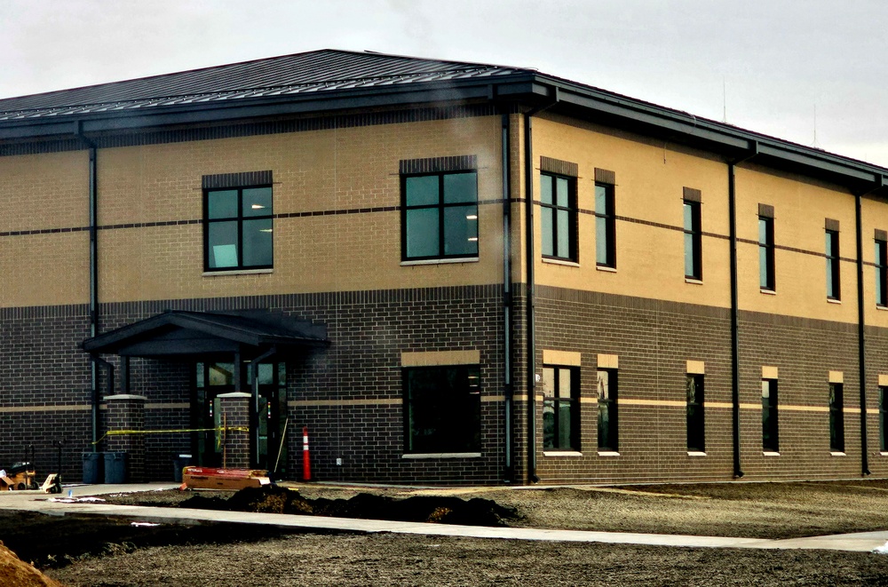 Fort McCoy’s brigade headquarters construction project continues at Fort McCoy