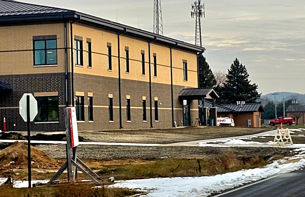 Fort McCoy’s brigade headquarters construction project continues at Fort McCoy