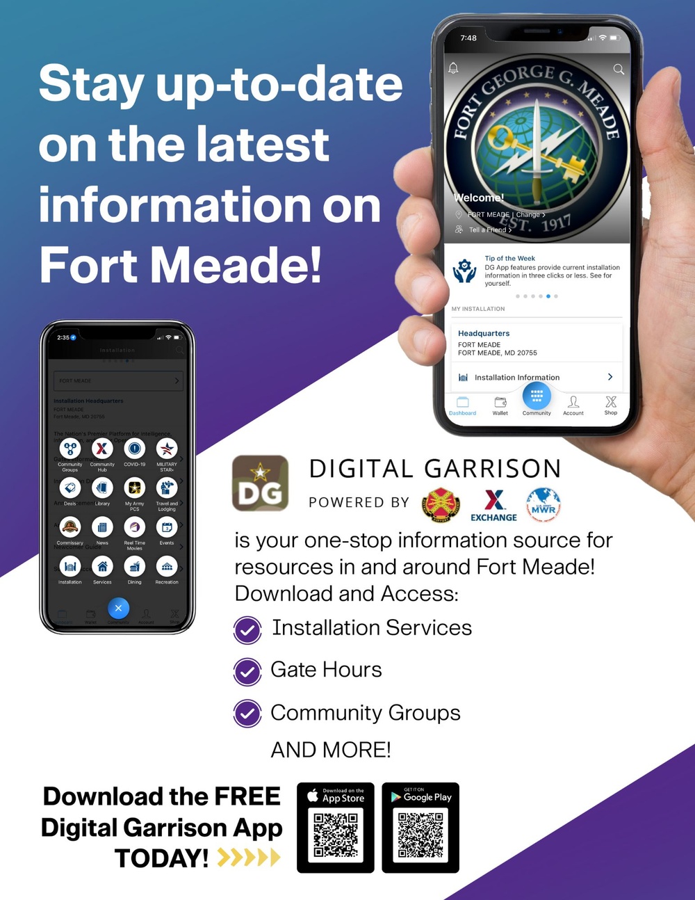 Digital Garrison App Flyer