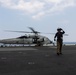 HSC 26 Air Crewman Transits the USS Bataan's Flight Deck