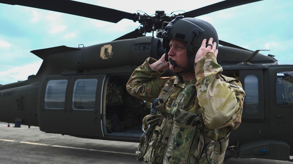 Ohio Army National Guard conducts FRIES training with 2/75 Rangers, K9 Team