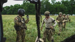 Ohio Army National Guard conducts FRIES training with 2/75 Rangers, K9 Team [Image 2 of 8]