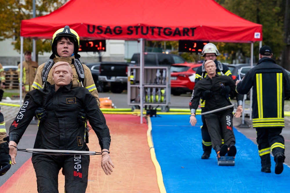 USAG Stuttgart Firefighter Combat Challenge