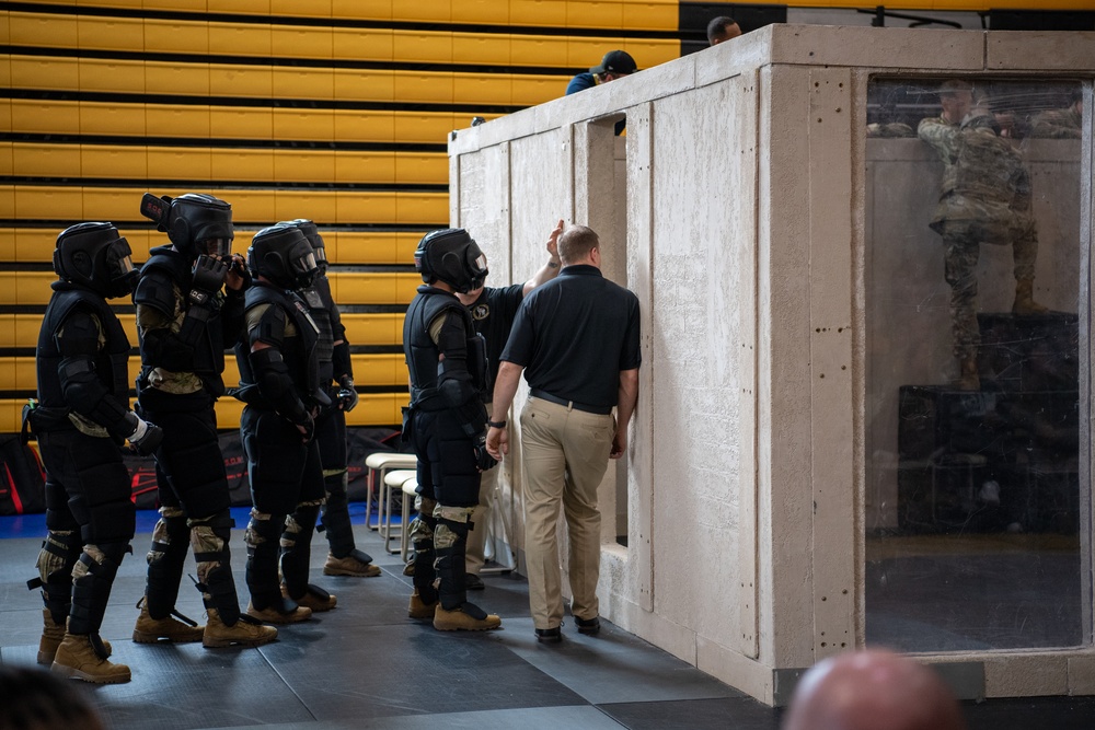 Infantry Week Combatives Fight Room