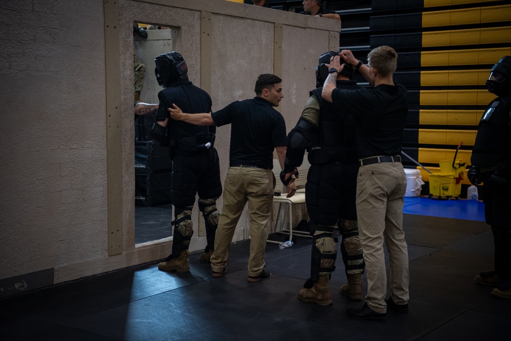 Infantry Week Combatives Fight Room