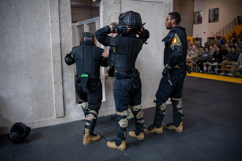 Infantry Week Combatives Fight Room