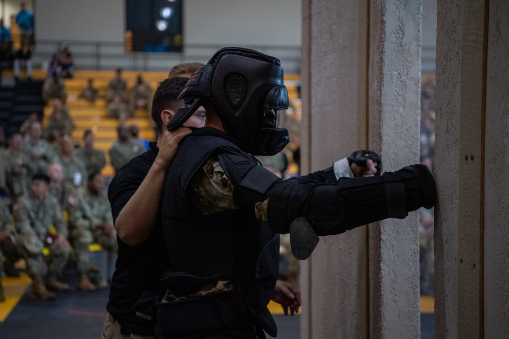 Infantry Week Combatives Fight Room