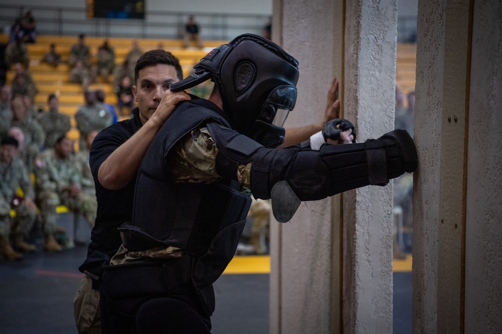 Infantry Week Combatives Fight Room