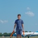 Col. Robinson completes fini-flight on Scott AFB