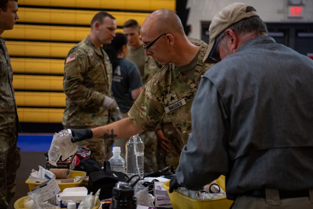 Infantry Week Combatives Fight Room