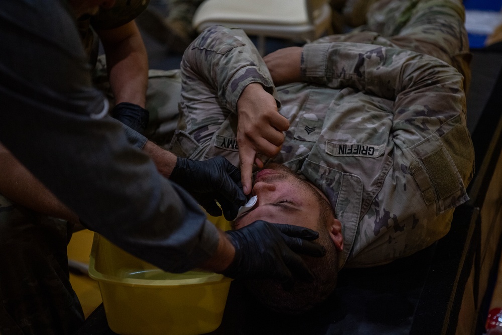 Infantry Week Combatives Fight Room