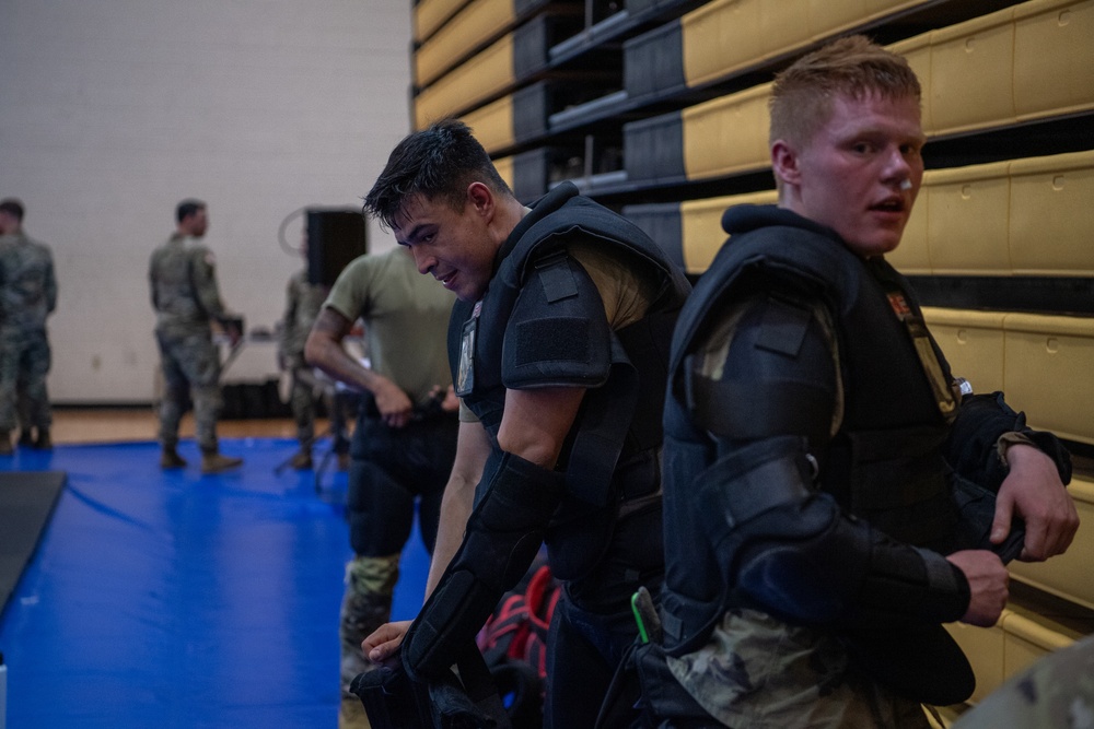 Infantry Week Combatives Fight Room