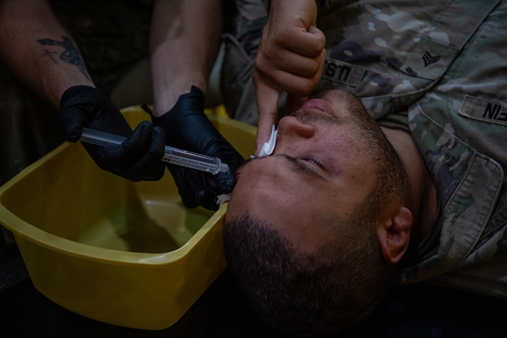 Infantry Week Combatives Fight Room