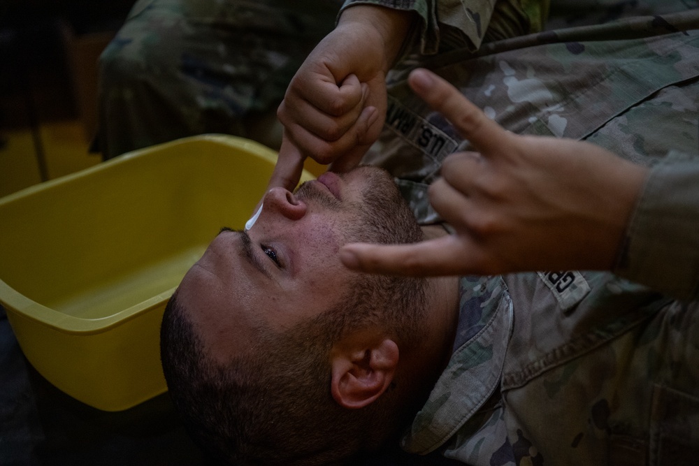 Infantry Week Combatives Fight Room